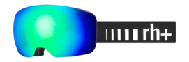 Ski Goggles RH+ Unisex Gotha Matt Black / Lens Full Revo Green / El Black-White