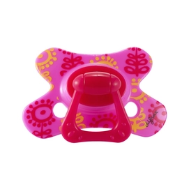 Fopspeen Difrax Natural 12-18 M Flower Power