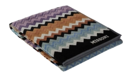 Strandlaken Missoni Adam Black Multicolor (100 x 180 cm)