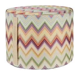 Poef Missoni Agadir Orange Multicolor