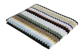 Serviette de Bain Missoni Curt Noir Multicolor (80 x 160 cm)