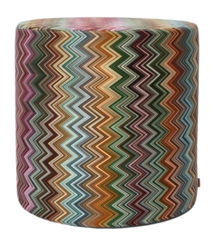 Poef Missoni Jarris Cylinder Orange Multicolor 25