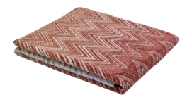 Bath Towel Missoni Stone Red Multicolor (60 x 100 cm)