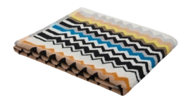 Handdoek Missoni Best Black Multicolor (70 x 115 cm)