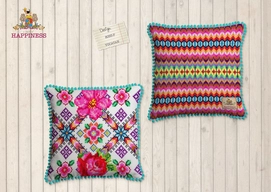 Sierkussen Happiness Yucatan Multi (48 x 48 cm)