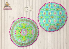 Sierkussen Happiness Zabrina Green (55 cm)
