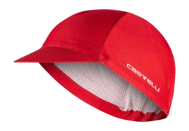 Pet Castelli Unisex Rosso Corsa 2 Cap Rich Red
