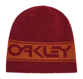 Muts Oakley Tnp Reversible Beanie Iron Red