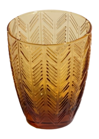 Water Glass Missoni Zig Zag Amber 350 ml (Set of 6)