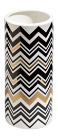 Vaas Missoni Luxury Gift Box Zig Zag Gold 36 cm