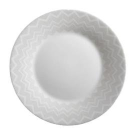 Dessertbord Missoni Zig Zag White 21,5 cm (Set van 6)