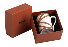 Geschenkbox Tasse Missoni Luxury Gift Box Nastri Beige 370 ml