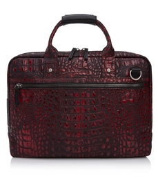 Laptoptas Castelijn & Beerens Caimano Rood 15,6"