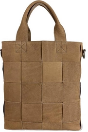 Crossbody Shabbies Amsterdam Woven Nubuck Leather Brown Medium