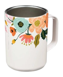 Drinkbeker Corkcicle Classic Crème Floral 475 ml