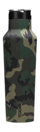 Thermosfles Corkcicle Sport Canteen Green Camo 590 ml