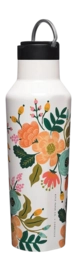 Thermal Flask Corkcicle Sport Canteen Cream Floral 590 ml