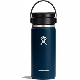 Bouteille Isotherme Hydro Flask Wide Mouth Flex Sip Lid Indigo 473 ml