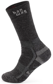 Chaussettes de Randonnée Hanwag Unisex Hanwag Alpin Socke Asphalt Anthracite