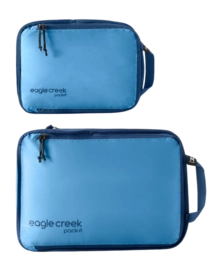 Packwürfel Eagle Creek Pack-It Isolate Compression Cube Set S/M Unisex Blue Dawn