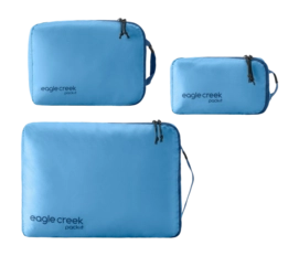 Packwürfel Eagle Creek Pack-It Isolate Cube Set XS/S/M Unisex Blue Dawn
