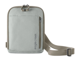Schultertasche Eagle Creek Stash RFID Crossbody Bag Storm Grey