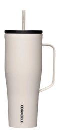 Thermosbeker Corkcicle Cold Cup XL met Rietje Latte 890 ml