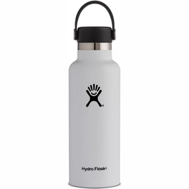 Thermosflasche Hydro Flask Standard Mouth Flex Cap White 532 ml