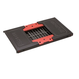 Barbecue Bo-Camp Compact Houtskool Zwart Rood
