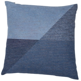 Dekokissen David Fussenegger Silvretta Geometric Shapes Blau (50 x 50 cm)