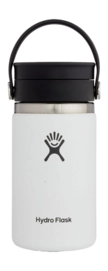 Thermosflasche Hydro Flask Wide Mouth Flex Sip Lid White 355 ml
