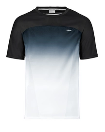 Tennis Shirt HEAD Men Performance Black White
