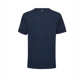 Tennisshirt HEAD Men Medley Soft Blue Yellow