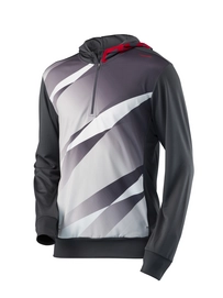 Tennispullover HEAD Vision Graphic Hoody Anthrazit Herren