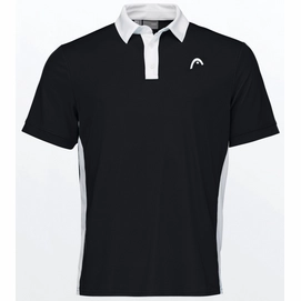 Polo HEAD Slice Black White Herren
