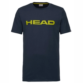 Tennis Shirt HEAD Men Club Ivan Dark Blue Yellow