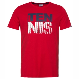 T-shirt de Tennis HEAD Men Club Chris Red-XXXL