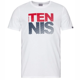 T-shirt de Tennis HEAD Men Club Chris White-XXXL