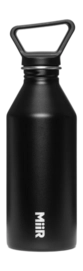 Reisfles MiiR Narrow Mouth Single Wall Black 591ml