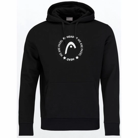 Padelpullover HEAD Black Herren