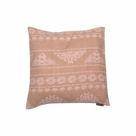 Sierkussenhoes David Fussenegger Silvretta Crocheted Pattern Ecru ( 50 x 50 cm )
