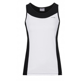 Vest Top HEAD Women Performance White Black