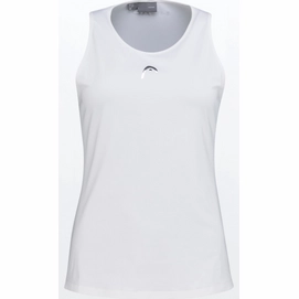 Tennisshirt HEAD Performance Tanktop White Damen