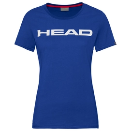 T-shirt de Tennis HEAD Women Lucy Royal Blue White 2021-XXL