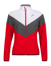 Tennis Jacket HEAD Women Club 22 Red