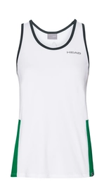 Tanktop HEAD Women Club White Green
