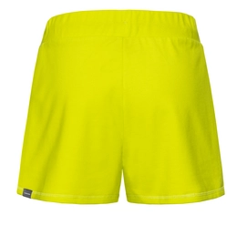 Tennisbroek HEAD Women Shorts Club Ann Yellow