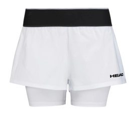 Tennishose HEAD Dynamic White Damen