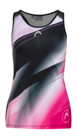 Tennis T-Shirt HEAD Women Play Tech Tanktop Magenta Print