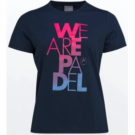 Tennis T-Shirt HEAD Women Wap Bold Dark Blue